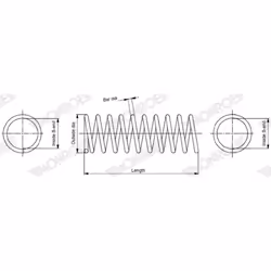 Ressort de suspension MONROE SP4113 - Vue supplémentaire 7