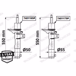 Amortisseur MONROE 742116SP - Vue supplémentaire 9