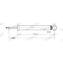 Amortisseur MONROE G1441