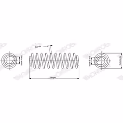 Ressort de suspension MONROE SP4423