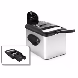 Frifri 5828 Duo Fil, 3,5 L, 1 kg, Unique, Noir, Gris, 3200 W, 280 mm