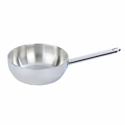Demeyere Conical Sauté Pan, Argent, Acier inoxydable, 0,6 L, 14 cm