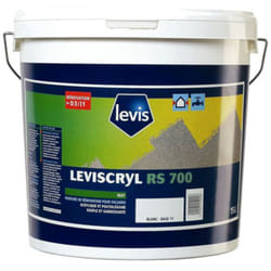 Levis Leviscryl RS700 revêtement Hydrofuge Semi Epais Mat - Façades - 15 Litres Conditionnement: 15L - Couleur: BLANC (BASE)