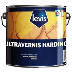 Levis - Ultravernis Harding Vernis d'Impression ou de Finition - Boiseries - Intérieur & Extérieur