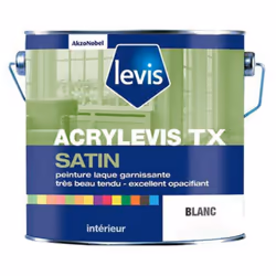 Aspect satiné très décoratif Confort d’application Entretien facile Peinture laque satinée thixotrope garnissant à base de ré ...