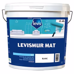 Facilité d'application Bonne opacité et bonne blancheur Recouvrable dans la journée Peinture mate en phase aqueuse Caractéris ...
