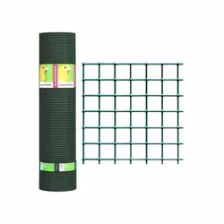 Maille électrosoudée galvanisée et plastifiée Maille 12,7x12x7 mm Fil extérieur Ø 0,90/1,40 mm