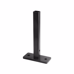 Acier couleur anthracite Pour fixer les poteaux sur des murs sans trous Convient aux poteaux Bekafor h 110/200 Insérer à l'in ...