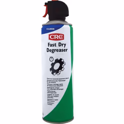 CRC Fast Dry Degreaser, Dégraissant pour préparation de surface, Métal, Plastique, 0,5 L, Spray