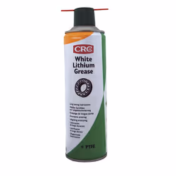 CRC WHITE LITHIUM GREASE, 500 ml, Aérosol, Vert, Blanc, 65 mm, 65 mm, 240 mm