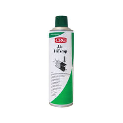 CRC - Antirouille et corrosion Alu HiTemp Aérosol 500 ml ( Prix pour 1 ). Peinture haute température à base de résines siliconées et de pigments