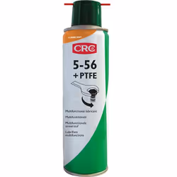 CRC 5-56 + PTFE, Métal, 250 ml, Aérosol, Vert, Rouge, Blanc, 52 mm, 52 mm