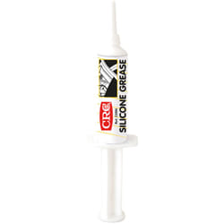 CRC - Graisse Silicone silicone grease, Seringue de 10 g ( Prix pour 1 ) Graisse translucide riche en silicone seringue 10 grs
