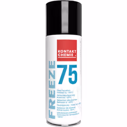 Contenance = 400 ml Type de conditionnement = Aérosol Température de congélation = -45°C Nom commercial = FREEZE 75
