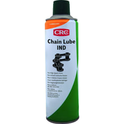CRC - Lubrifiant chain lube ind, Aérosol 650ml / 500ml ( Prix pour 1 ) Lubrifiant moussant haute performance, contenant du ptfe