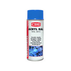 Peinture en aérosol acryl ral - bleu ciel ral 5015 - brillant - 400 mL CRC