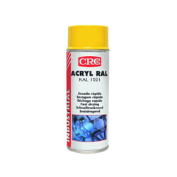 Finish - Peinture en aérosol acryl ral - blanc trafic ral 9016 - brillant - 400 mL - crc