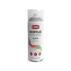 CRC - Peinture en aérosol acrylique haute temperature noir