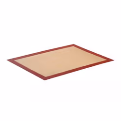 Nostik Tapis pour Pâtisserie professionnel en silicone, Crème, Rouge