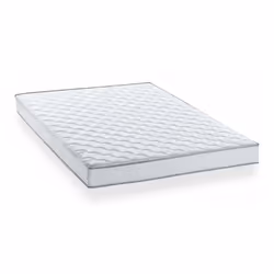 Carrefour 5412618084757, Matelas roulé, Blanc, Polyester, 28 kg/m³, 140 mm, 1400 mm