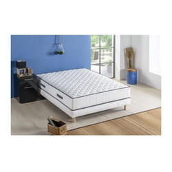 Deko dream Matelas 140 x 190 - 600 Ressorts - 24 cm - 5 zones - Equilibre - detente