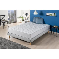 Les Tendances - Deko Dream Ensemble Springmax Matelas + Sommier 160x200 Cm - Accueil Dynamique - Soutien Ferme