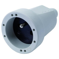 FICHE PVC FEMELLE 1MAL2FEM GRIS PROFILE 790800732