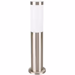 Borne lumineuse dextérieur - ELTRA - Prolight - Inox mat - IP44 - E27 - 20W max