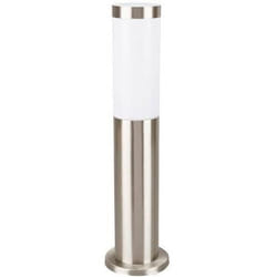 Borne lumineuse dextérieur - ELTRA - Prolight - Inox mat - IP44 - E27 - 20W max