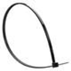 Collier 150mmx3.6mm noir 100 pièces sc
