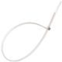 Collier 280x3.6mm blanc 100 sc