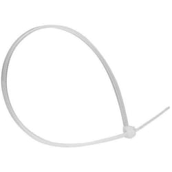 Collier 180x4.8mm blanc 100sc