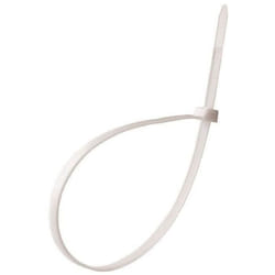 Collier 350x4.8mm 100pc blanc