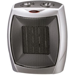 PROFILE Chauffage céramique Jugo IP20 - 1500 W - Gris et noir