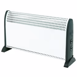 Convecteur électrique Terral 3000W Blanc - Profile - Convection - Mobile - Thermostat réglable