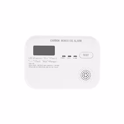 Alimentation 3 piles alcalines AA incluses. Autonomie 1 an. Durée de vie du détecteur 10 ans. Indicateur de fin de vie. Signa ...