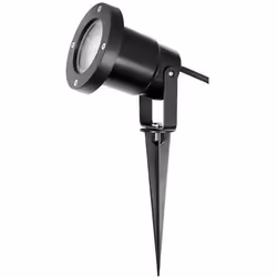 Spot de jardin - ELTRA - Sur piquet - LED - 7 W - Raccord GU10 - IP65 - Noir