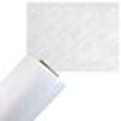 Nappe blanche en papier gaufré 25M