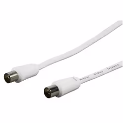 Valueline CX-S 1.5, 1,5 m, Coaxial, Coaxial, Blanc