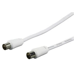Valueline CX-S 1.5 câble coaxial 1,5 m Blanc