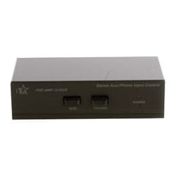 HQ PRE AMP-12/AUX amplificateur audio Maison Noir
