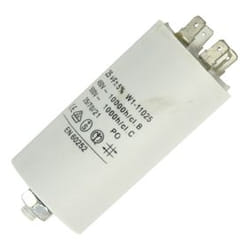 Fixapart W1-11025 différente capacité Blanc Fixed capacitor Cylindrique Secteur