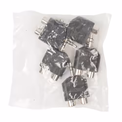 Valueline AC-010 changeur de genre de câble RCA 3,5mm Noir