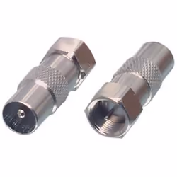 Valueline FC-029, F, Coaxial, Argent