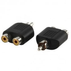 Valueline AC-016 changeur de genre de câble RCA Noir