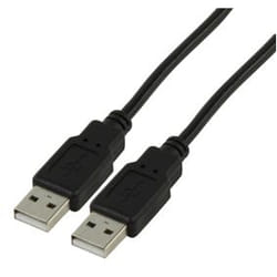 Valueline CABLE-140HS câble USB 1,8 m USB 2.0 USB A Noir