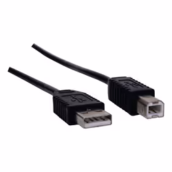 Valueline CABLE-141/3HS câble USB 3 m USB 2.0 USB A USB B Noir