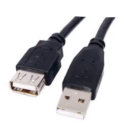 Valueline CABLE-143HS câble USB 1,8 m USB 2.0 USB A Noir