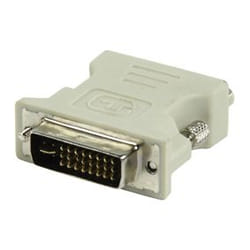Valueline CMP-ADAP21 changeur de genre de câble DVI-I VGA D-Sub Blanc