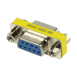 Valueline GCM-9F9F changeur de genre de câble 9-p Argent